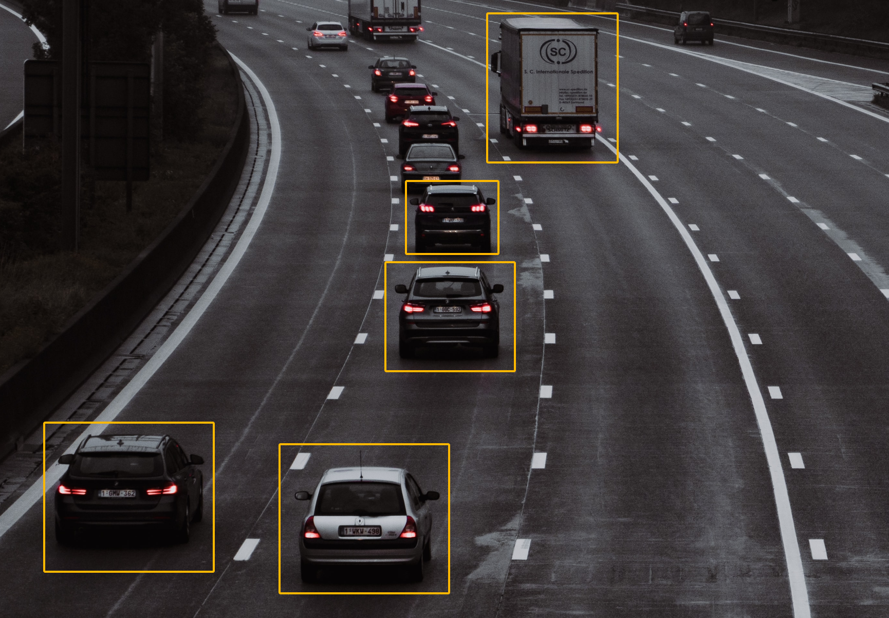 Finding efficient way of vehicle detection, tracking & ALPR for business