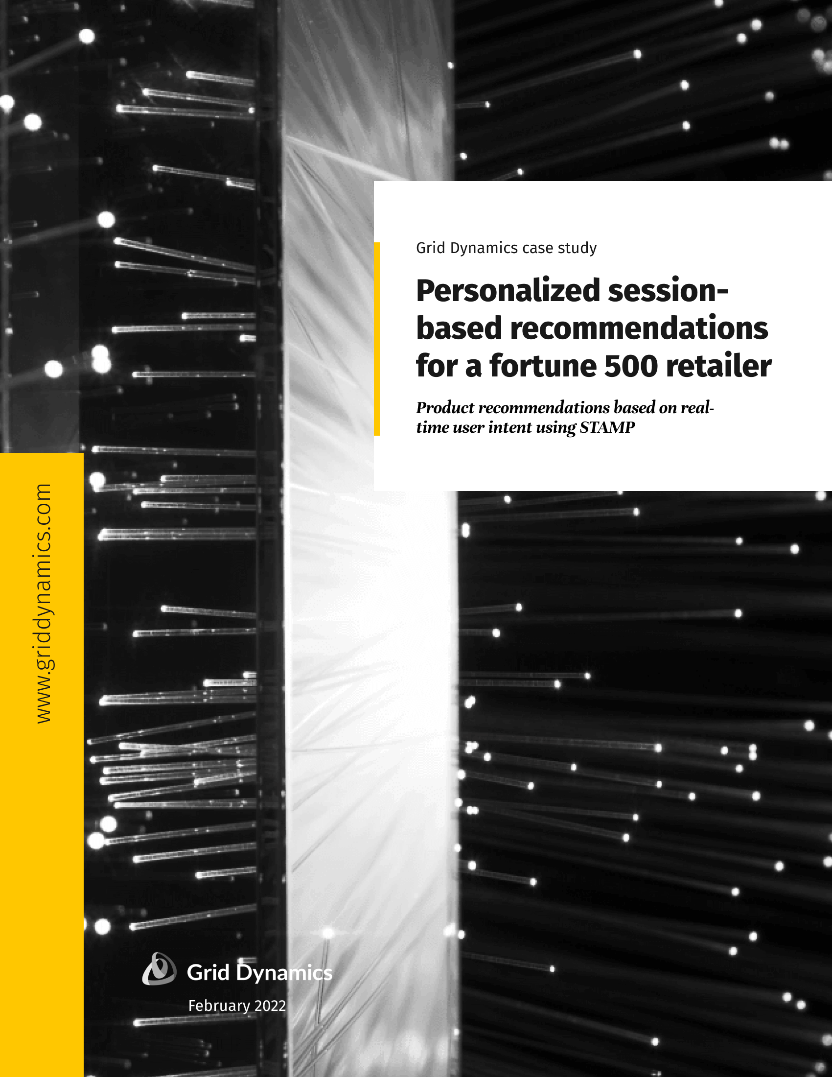 Personalized session-based recommendations for a fortune 500 retailer