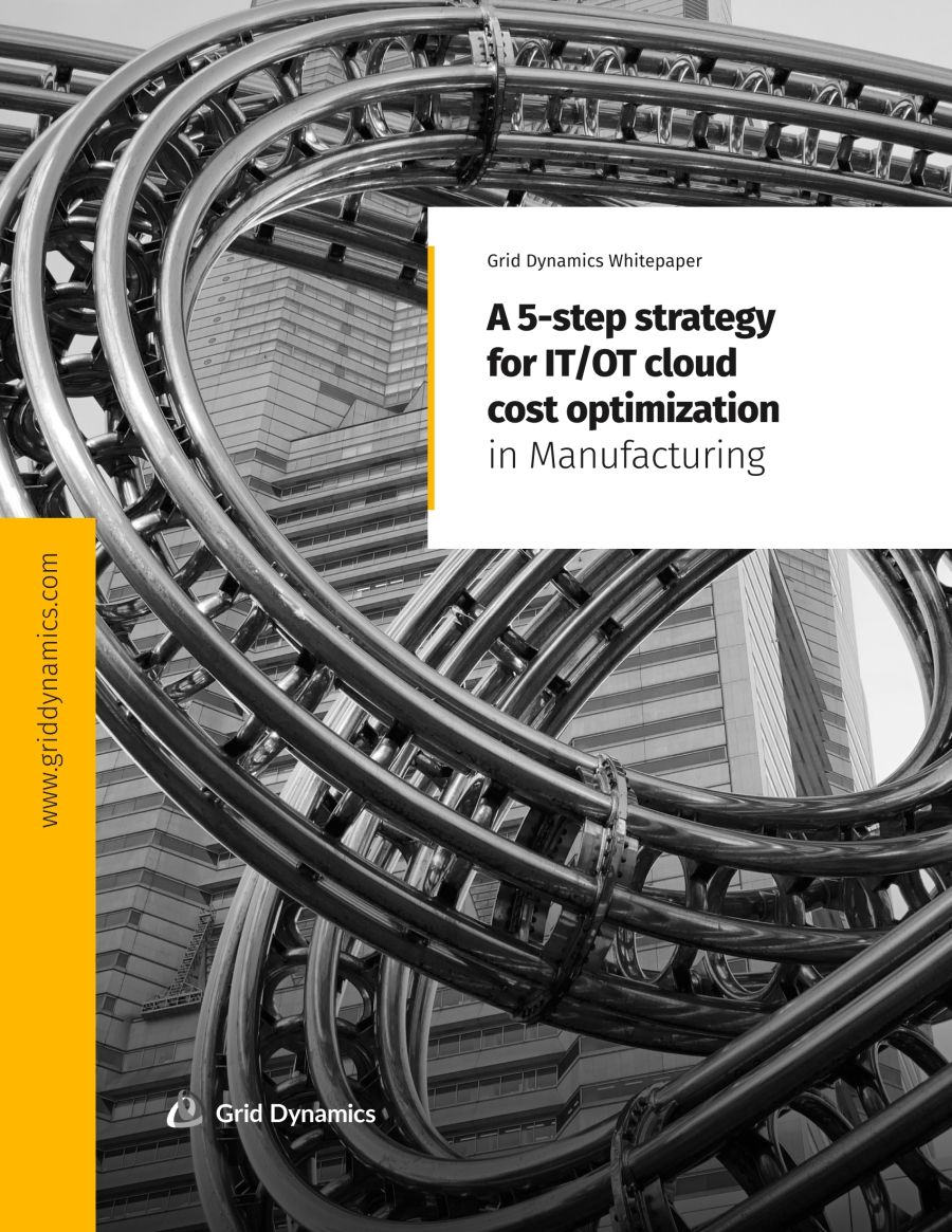 5-step strategy for IT/OT cloud cost optimization in manufacturing