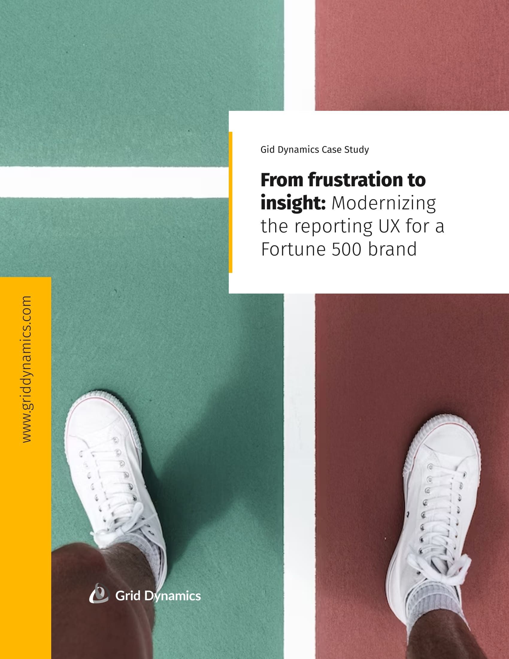 From frustration to insight: Modernizing the reporting UX for a Fortune 500 brand