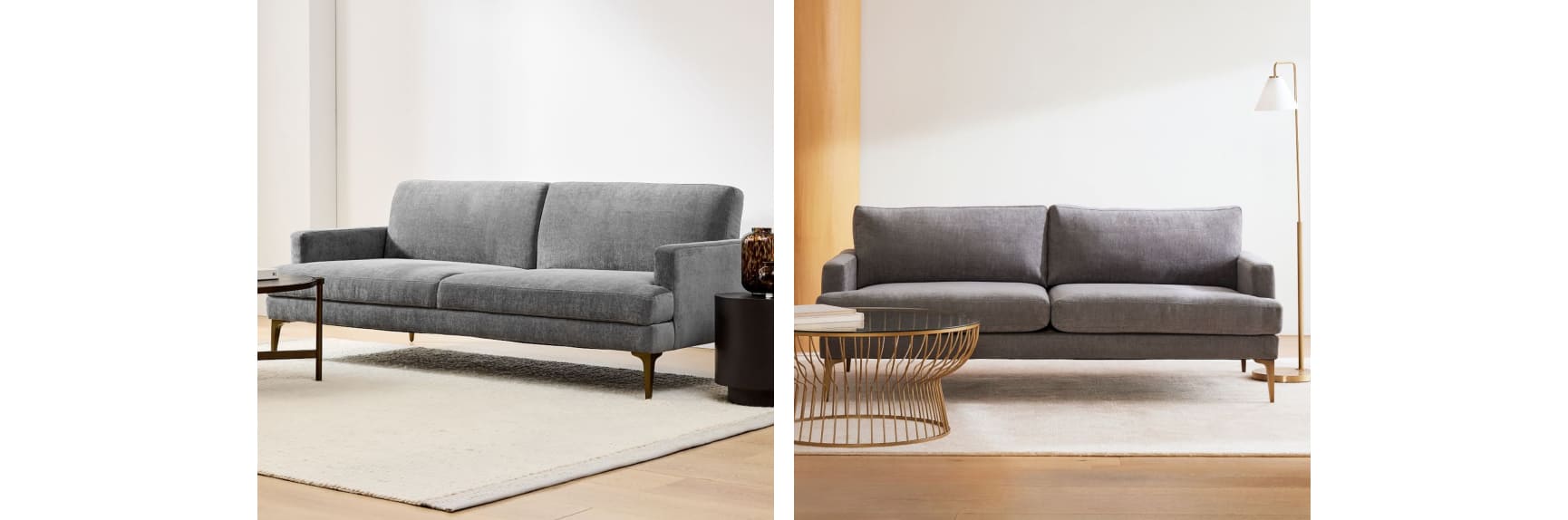 Training image examples of sofas (18 images)