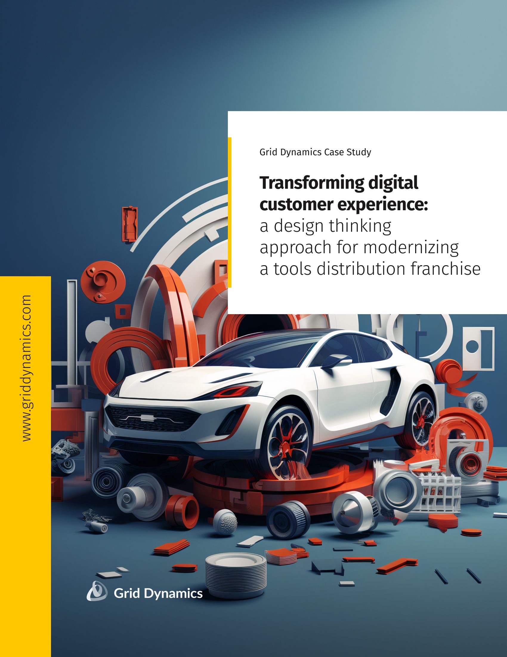 Transforming digital customer experience: A design thinking approach for modernizing a tools distribution franchise